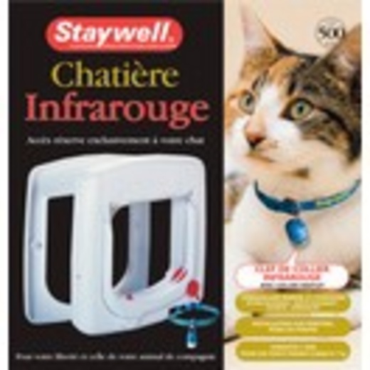 Chatiere Infra Rouge Programmable Staywell Trappe Chatiere Et Barriere De Porte Accessoire Pour Chien Et Chat