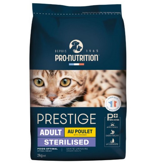 Comparer les prix de Flatazor Prestige Adulte Stérilisé au poulet pour chat