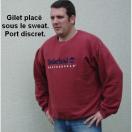 Gilet pour frappe musele - Port discret - image 2