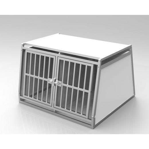 Cage de transport pour chiens DogBox Pro double. Caisses de