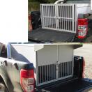 Cage de transport DogBox pour chiens - amnagement de pick up