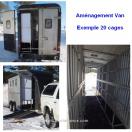 Amnagement cage pour Fourgon - Remorque - Van Chevaux