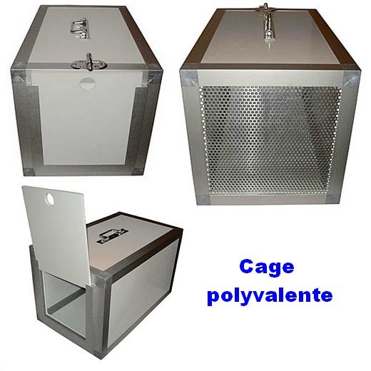 Cage de capture pour chats pliant - galvanisé - Pièges cages et belettières  (10268679)