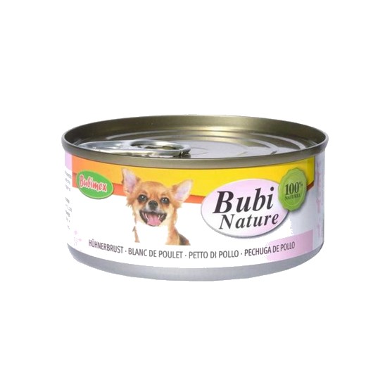 Bubi Nature chien, blanc de poulet