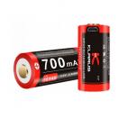 Batterie rechargeable avec prise micro USB pour lampe Mi1C/XT1A/XT1C - image 2