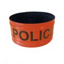 Brassard fluorescent et rtro-rflchissant Roll Strap POLICE - image 2