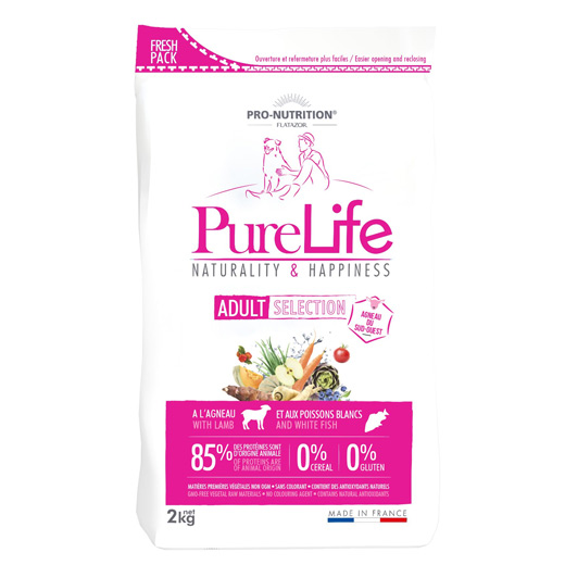 PureLife Adult Selection - Aliment pour chien adulte sensible