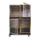 Cage Inox - modulable de 3  4 cages