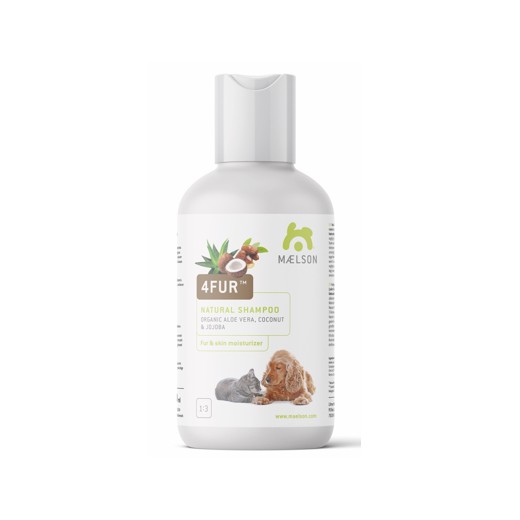 Shampooing 4FUR à l'aloé vera, noix de coco et jojoba