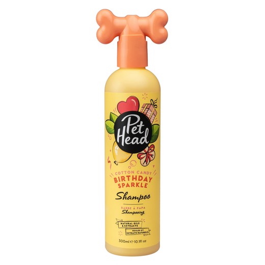 Comparer les prix de Shampoing pour chien - 300 ml - Birthday Sparkle Pet Head