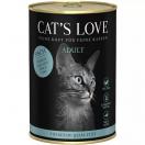 Pte pour chat adulte au Poisson - CATS LOVE