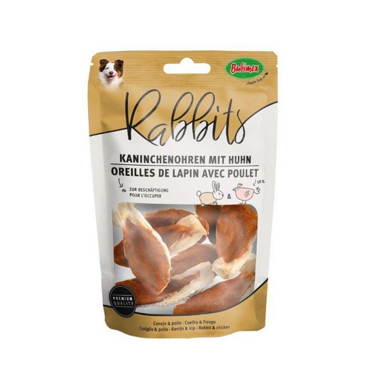 Comparer les prix de Oreilles de lapin avec poulet - Bubimex