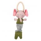 Jouet pour chiot  lphant vert- Britty